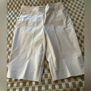 Chico's So Slimming Brigitte Slim Leg Shorts Size 6 (0.5)